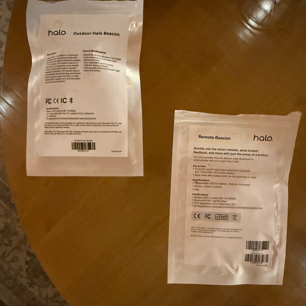 Halo White Bluetooth Device